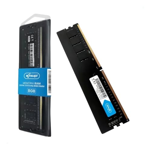 Memória RAM 8GB DDR4 2666MHz Knup KP-HD817 DIMM 288 Pinos 1.2V - Alta Performance para PC Desktop Gamer e Escritório