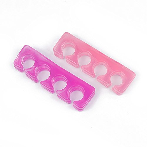 Artlalic 4 Pcs/Pack Silicone Soft Form Toe Separator for Relaxing Toes,Hammer Toe and more for Women and Men - Thumbnail 3