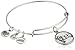 Alex and Ani Arizona State University Logo Expandable Rafaelian Silver Bangle Bracelet