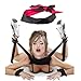Thigh Cuffs Bed Restraints for Sex Play Thigh Restraint Sling for Fetish Game Bondage Tie up Cuffs Adults Sex Toys Bondageromance Kits Sex Restraining Straps Sets for Couples Men Women