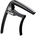 GUITARX X2 Capo for Acoustic Guitar, Electric Guitar Capo - Also For Bass, Ukulele, Banjo and Mandolin - #1 Brand Among Guitar Capos - Aluminum Alloy, Glossy Black