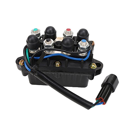 Relay Assembly For Yamaha 61A-81950-01-00 Outboard Power Trim tilt relit Engine (2 and 4 strokes marine motor 25 250 HP)