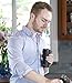 MIRA 12 oz Coffee Travel Mug - Stainless Steel Insulated Tumbler with Leak-Proof Lid - Hot & Cold Cup - White