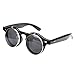 XILALU Steampunk Goth Goggles Glasses Retro Flip Up Round Sunglasses Vintage