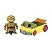 Teenage Mutant Ninja Turtles T-Sprints Mad Motion Michelangelo with Party Van Basic Figure