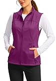 Soothfeel Women's Vest with Zipper Pocekts
