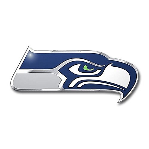 NFL Officially Licensed Seattle Seahawks 4" Team Logo Color Emblem