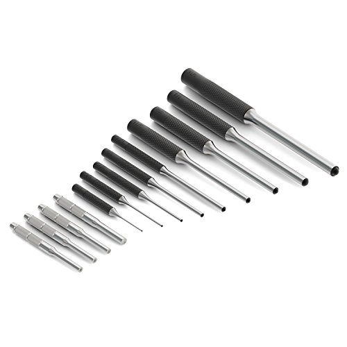 9 Pc Roll Pin Punch Tool and 4 Pc Starter Roll Pin Punch Tool for Gunsmithing