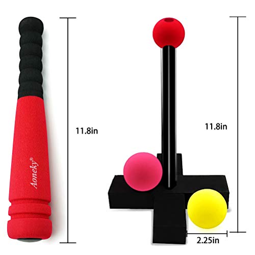 image for Aoneky Mini Foam Tball Set for Toddlers - Carry Bag Included - Best Ba