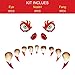 ORIENTAL CHERRY Halloween Decorations Outdoor - Waterproof Monster Face Stickers Decals Party Supplies for Window Door Car Decor
