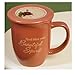 Abbey Gift Ceramic Beautiful Spirit Mug & Coaster Set 4 by 4.38