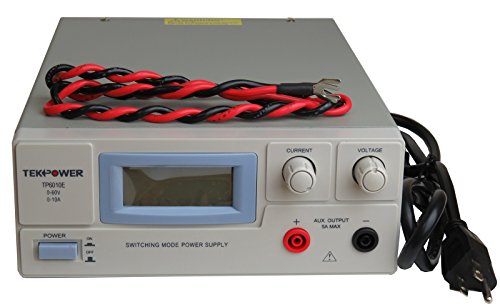 TekPower TP6010E DC Adjustable Switching Power Supply 60V 10A Digital Display - Thumbnail 4