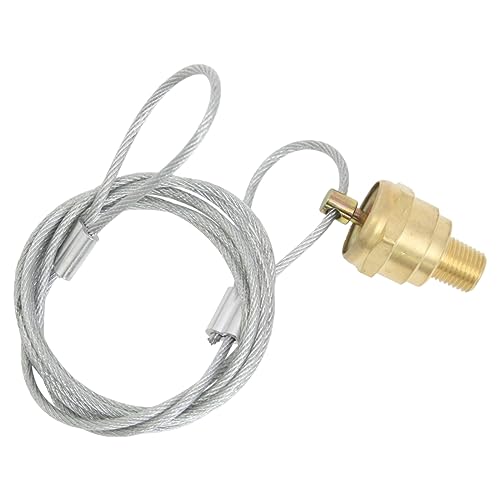 Manual Air Brake Tank Resovoir Drain Valves 1/4" Brass Releases