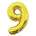 GOER 42 Inch 2026 Red Foil Number Balloons for 2026 New Year Eve Festival Party Supplies Graduation Decorations