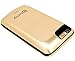 iPhone 7 Plus Battery Charging Case, Bastex Slim Fit Gold Hard Plastic Rechargeable High Capacity Battery Charger, 5200mAh, Durable Rugged Protective Case Cover for Apple iPhone 7 Plus