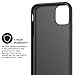 tech21 Studio Colour case for iPhone 11 - Slim Profile with Drop Protection, Black