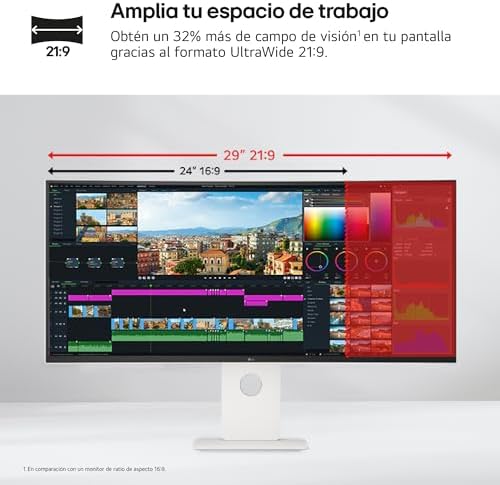 40U990A-W - Monitor UltraWide de 40", 2500R curvo, Painel Nano IPS, Falso (5121 x 2160), 120 Hz, Ultrawide 21:9, FreeSync Premium, Branco Texturizado, DCI-P3 99%