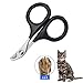 Pet Dog Cat Nail Clippers Designed By SySrion - Free Nail File - Razor Sharp Blades - Safety Stop to Prevent Overcutting Nails - Non Slip Handles - For Professional, Safe, At Home Pet Grooming