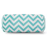 Majestic Home Goods Teal Chevron Indoor / Outdoor