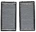 TYC Cabin Air Filter Compatible with 2002-2008 BMW 7 Series