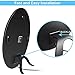 Upgraded Indoor Amplified HD Antenna Up to 200+ Miles Range Support 4K 1080P & All TV's Digital Antenna with Signal Booster,17ft Coax Cable/USB Power Adapter