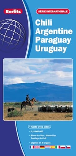 Download Carte internationale Berlitz, numéro 681027: Chili - Argentine - Paraguay - Uruguay PDF