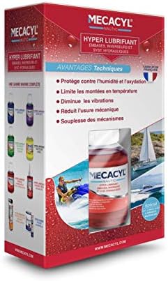 MECACYL NAUTIC Hyper Lubricant Bases โ Inverters โ Syste. Hydraulic Bottle 300 ml