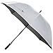 Rainlax Windproof Golf Umbrella 62 inch Automatic Open Large Sun Umbrellas (Silver White)