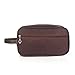 iSuperb® Toiletry Bag Travel Organizer Classy Waterproof Portable Wash Gym Shaving Bag for Men 10x6x4inch(Coffee)