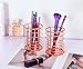 PAG Pencil Holder for Desk, 2 Pack Desktop Pen Cup, Office Supplies Rose Gold Desk Organizers and Accessories Organization, Makeup Brush Holder, Copper