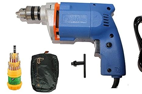 DigitalCraft DRILL10 Ed-8705-10Mm Powerful Drill Machine + Free Jackly Tool Kit and Mini Pocket Bag