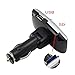 Rymemo Universal LCD Display Bluetooth Wireless Car MP3 FM Transmitter SD MMC USB Modulator Radio Adapter Handsfree Car Kit with Charging Port