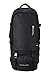 Mountain Warehouse Traveller 60 + 20L Rucksack - Durable Backpack Black
