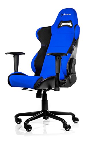 Arozzi Torretta Series Gaming Racing Style Swivel Chair, Blue