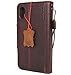Genuine Vintage Leather Case for iPhone x Book Wallet Handmade Thin Cover S Luxury Oiled Cards Slots Magnetic Slim Vintage DavisCase