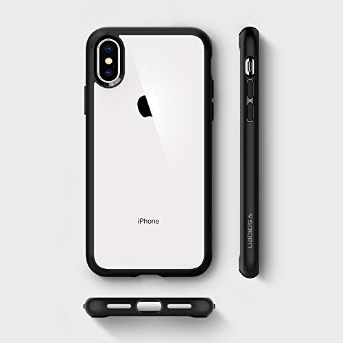 Spigen Ultra Hybrid iPhone X Case with Air Cushion Technology and Hybrid Drop Protection for