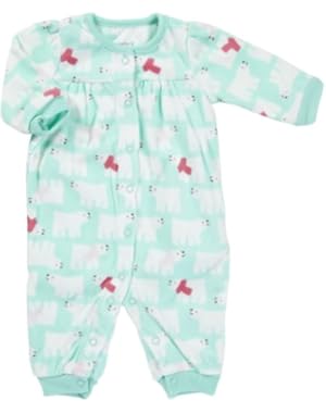 Baby Girls' Microfleece Jumpsuit