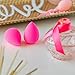 Beauty Junkees Makeup Sponge Blender - Pink Egg Foundation Makeup Blender Sponge, Liquid Cream Powder Contour Blending Sponges, Make Up Applicator, Cosmetic Blenders, Wet Dry Beauty Sponge, Latex Free