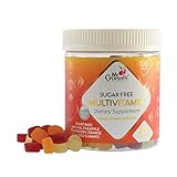 Mr Gummy Vitamins Multivitamin Mix Sugar Free Premium Supplement | Rich in Nutrients & Minerals -Vitamins A, D2, E, C, K, B Complex & More | [ 200 Gummies, 100-Day Supply] | for Men and Women