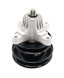 Thicker housing Double Pulley Spindle Replaces MTD Cub Cadet Yard Machine Spindle 618-0269, 918-0269, 618-0429, 918-0429, 618-0429A, 918-0429A