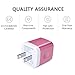 USB Wall Charger, Charger Block, AILKIN 2.1A Multiport Fast Charge Power Brick Cube for iPad, iPhone, iPod, Samsung Galaxy, Motorola, Moto, PS5, Huawei, HTC, LG, Nokia, USB A Charging Box, AC Adapter