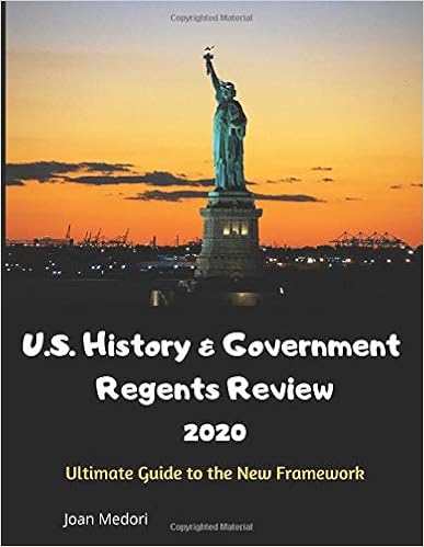 Amazon Com U S History Government Regents Prep 2020 Ultimate Guide To The New Framework 9798623937469 Medori Joan Books