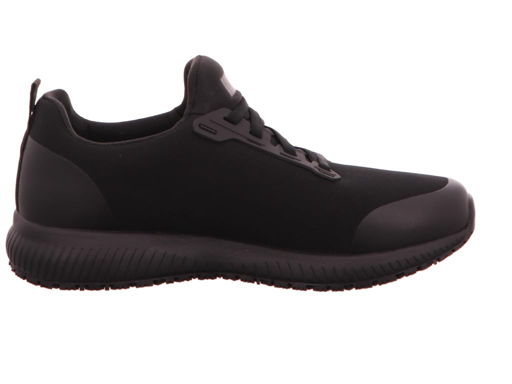 Skechers Herren Squad Sr Myton Sneaker, Black Textile Synthetic, 44 EU 5