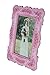 Kingwin Home Photo Frame Resin Sculptural for 4 by 6 Inch (Pink)