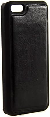Apple iPhne 5C Black Iconic Slim just fit phone case | Magentic Connect Design