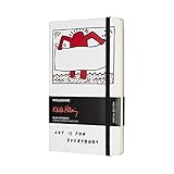 Moleskine Limited Edition Keith Haring Notebook Large Plain White (8055002854832)