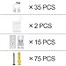 Datttcc Alloy Plastic Windows and Balcony Curtain Track Soft Curved Track Rail Slide Rail Accessories (5 Meters)