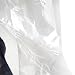 HANGERWORLD 100 Clear 38inch Dry Cleaning Laundry Polythylene Garment Cover Protector Bags 100 Gauge