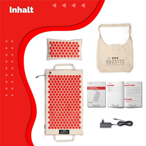 OrthoMatte Acupressure Mat with Vibration Function by OrthoMechanik