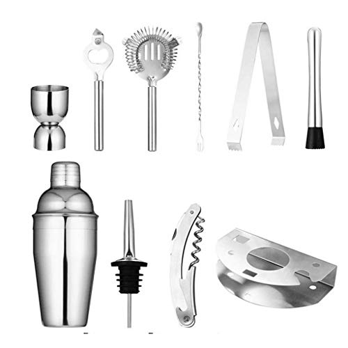 Cocktail-Sets Edelstahl Cocktail Shaker Cocktail Set 12-teiliges Set Bar Set (größe : 750ml) – Bild 3